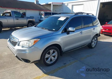 2014 Subaru Forester 2.5I Premium из США, поврежденный, VIN JF2SJAGC9EH503001